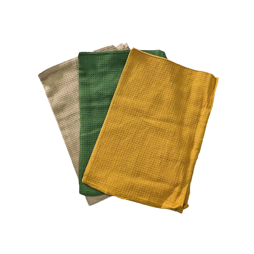 Paños de Cocina Amarillo Beige Verde 50x70cm - 12 unidades Surtidas 1 Paños de Cocina Amarillo Beige Verde 50x70cm - 12 unidades Surtidas