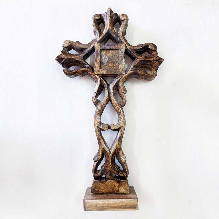 Cruz de Madera 32cm 4 Cruz de Madera 32cm