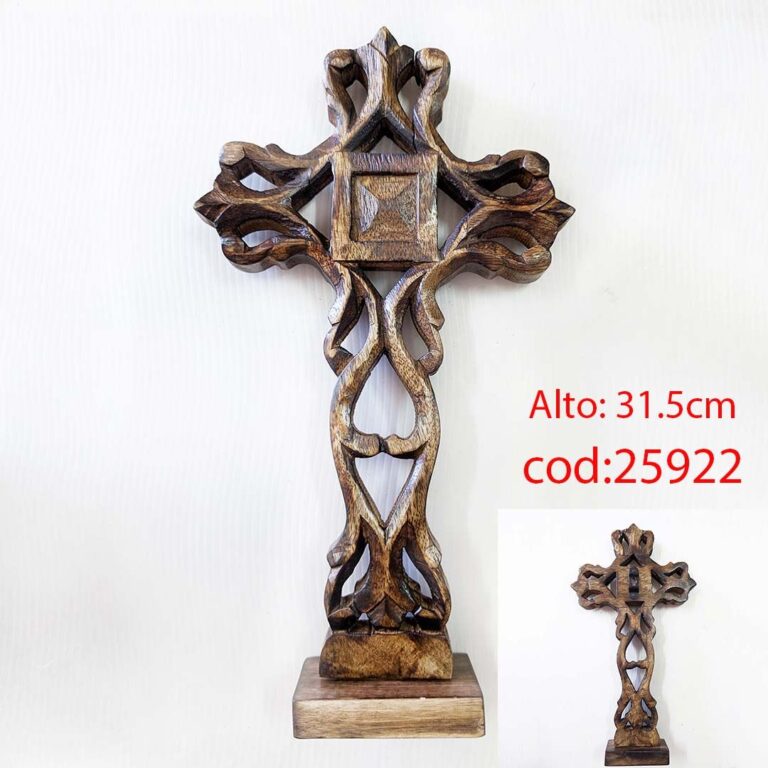 Cruz de Madera 32cm 6 Cruz de Madera 32cm