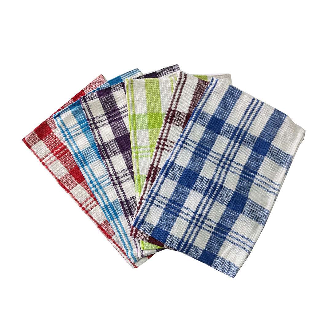 Paños de Cocina de cuadros Pack de 12 unidades Surtidas 1 Paños de Cocina de cuadros Pack de 12 unidades Surtidas