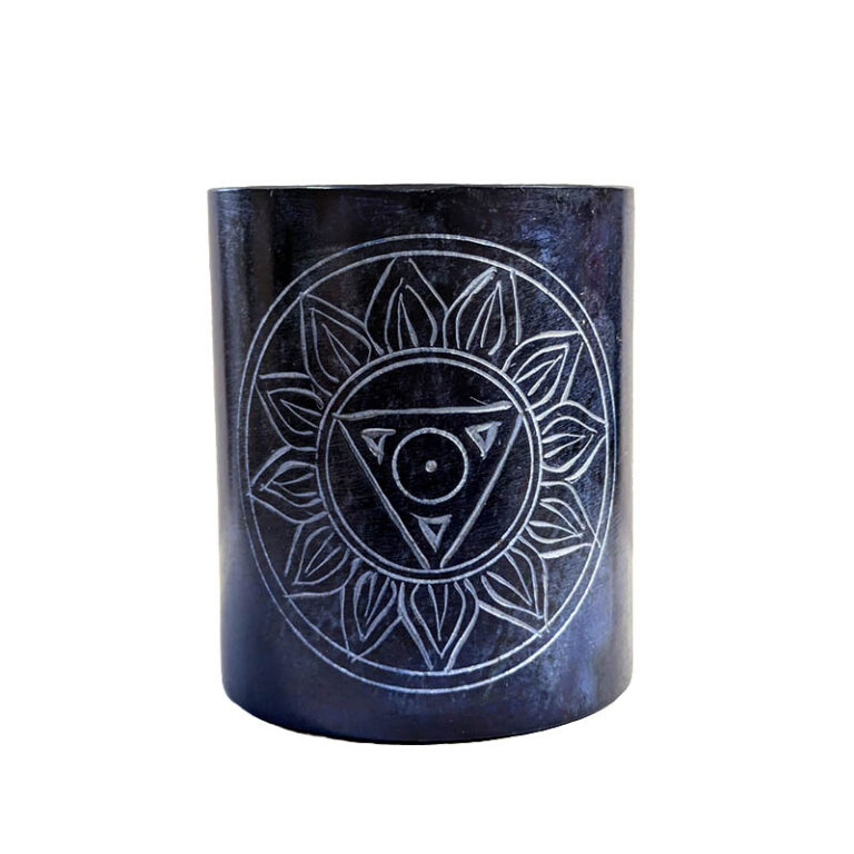 Difusor aromaterapia azul piedra esteatita 5 Difusor aromaterapia azul piedra esteatita