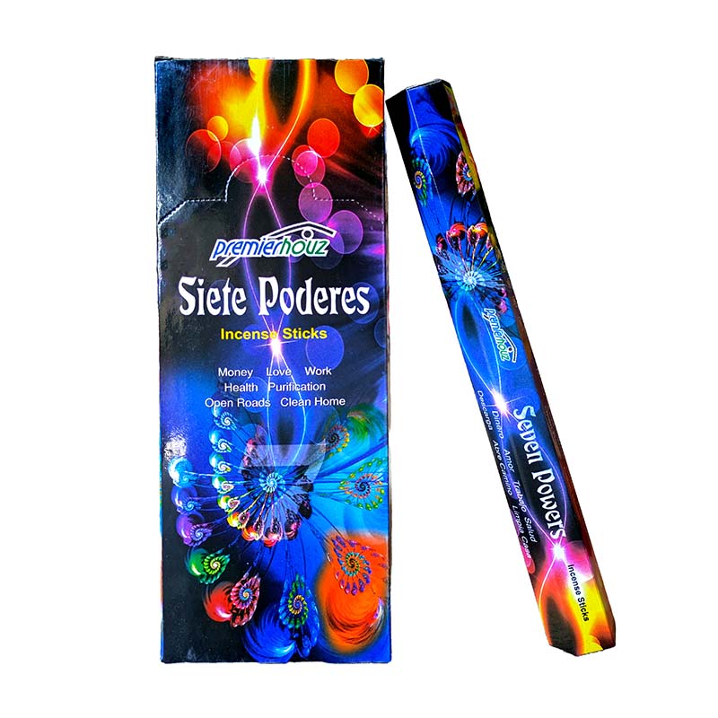 Incienso 7 Poderes Hexagonal PREMIERHOUZ 1 Incienso 7 Poderes Hexagonal PREMIERHOUZ