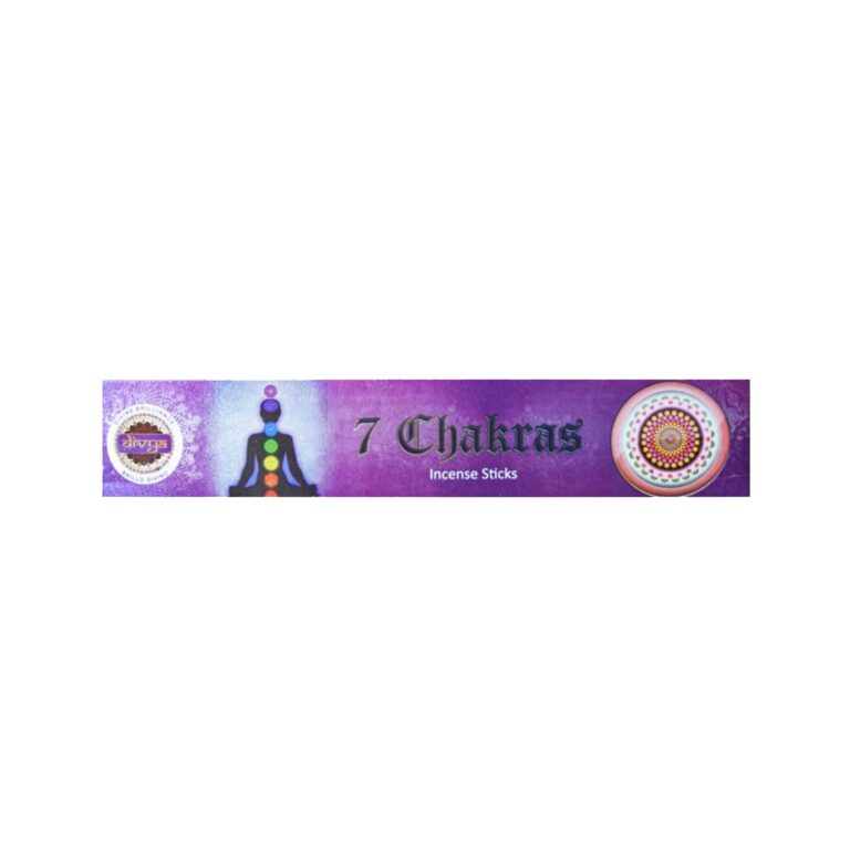 Incienso de 7 Chakras linea Divya 4 Incienso de 7 Chakras linea Divya