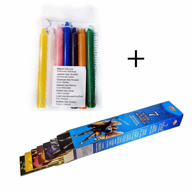 Pack 7 Arcangeles. Incienso + Velas 4 Pack 7 Arcangeles. Incienso + Velas