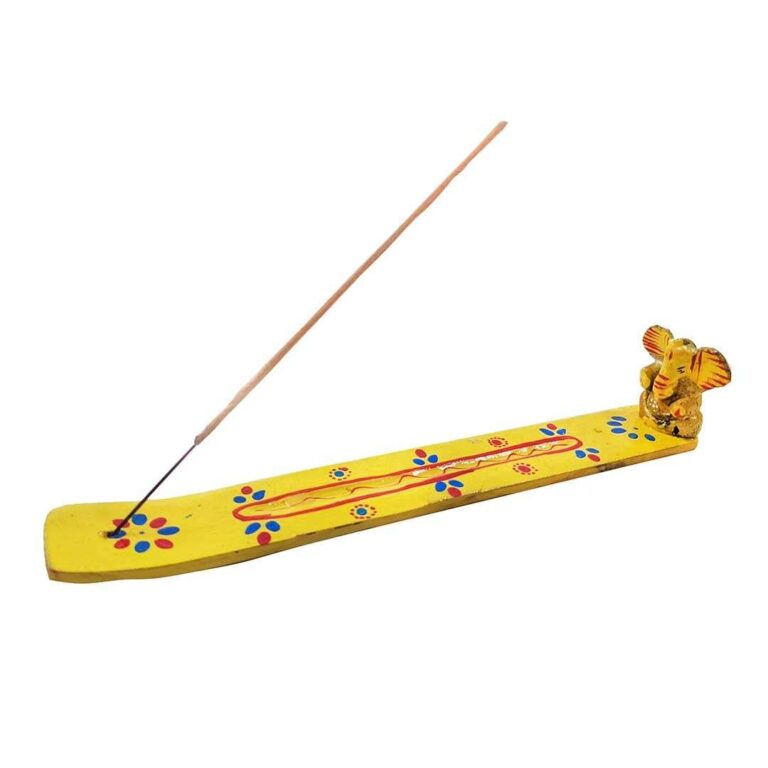 Pack 5 Tablas porta incienso de colores Ganesha/Elefante