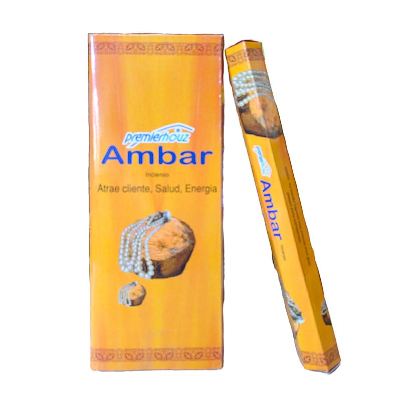 Incienso Ámbar Hexagonal Premierhouz 1 Incienso Ámbar Hexagonal Premierhouz