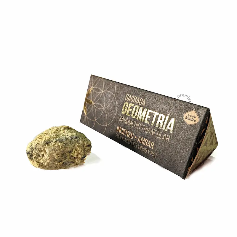Sahumerio Triangular aroma Frankincense y Ambar de Sagrada Madre 1 Sahumerio Triangular aroma Frankincense y Ambar de Sagrada Madre