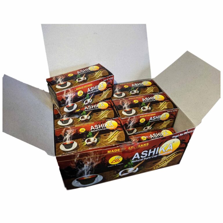 Copitas de resina Ashika caja de 24 carboncitos 5 Copitas de resina Ashika caja de 24 carboncitos