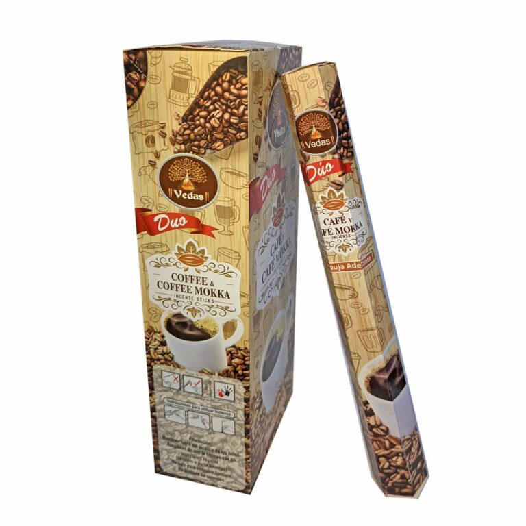Incienso Duo Café y Café Mokka Hex VEDAS 4 Incienso Duo Café y Café Mokka Hex VEDAS