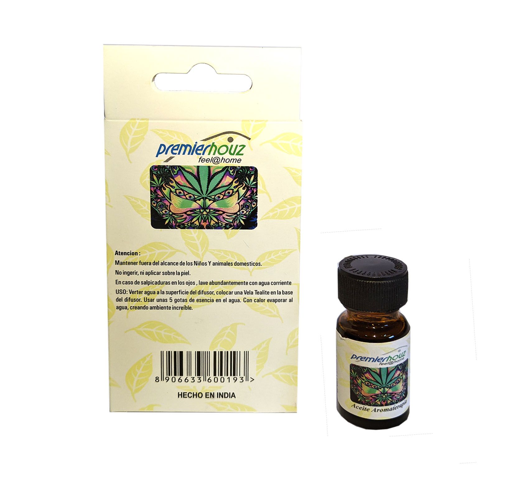 Cannabis. Aceite Aromaterapia Premierhouz 10ml 2 Cannabis. Aceite Aromaterapia Premierhouz 10ml - Imagen 2