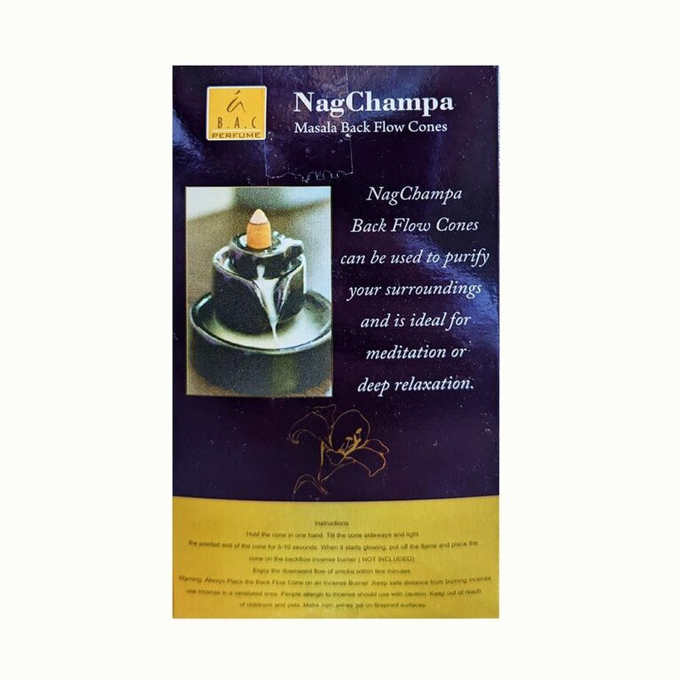 Incienso Cono para cascada de humo aroma Nag Champa 4 Incienso Cono para cascada de humo aroma Nag Champa