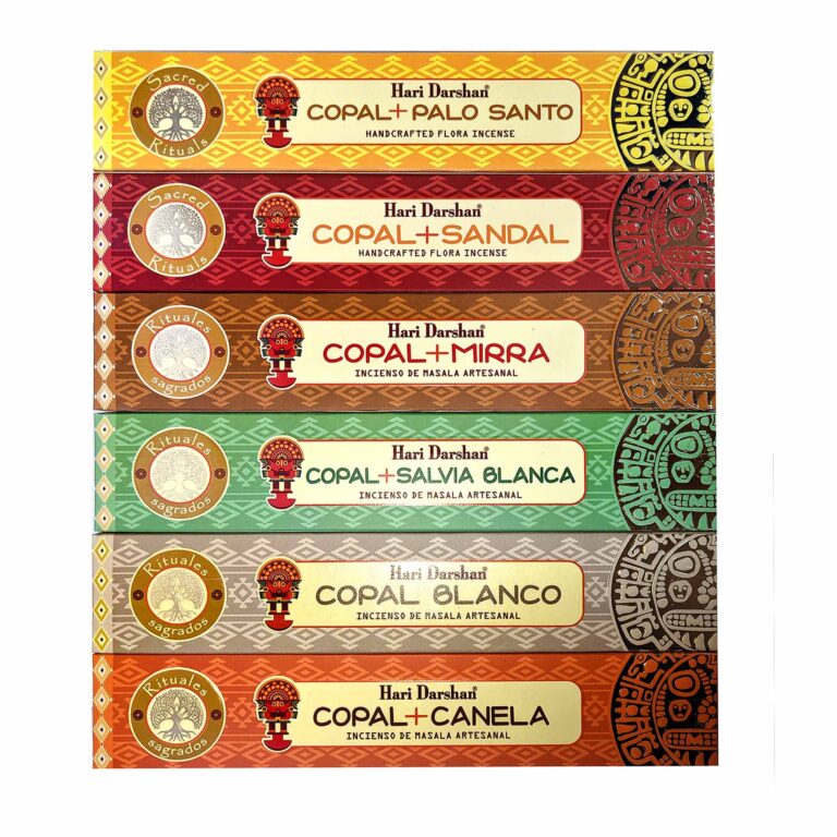 Incienso Copal  Palo Santo de Hari Darshan