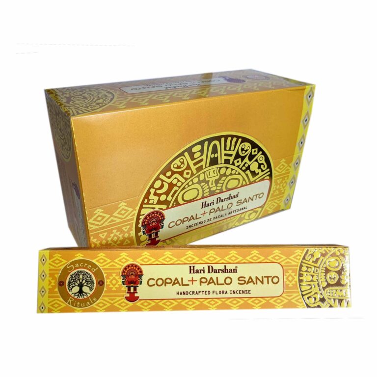 Incienso Copal  Palo Santo de Hari Darshan