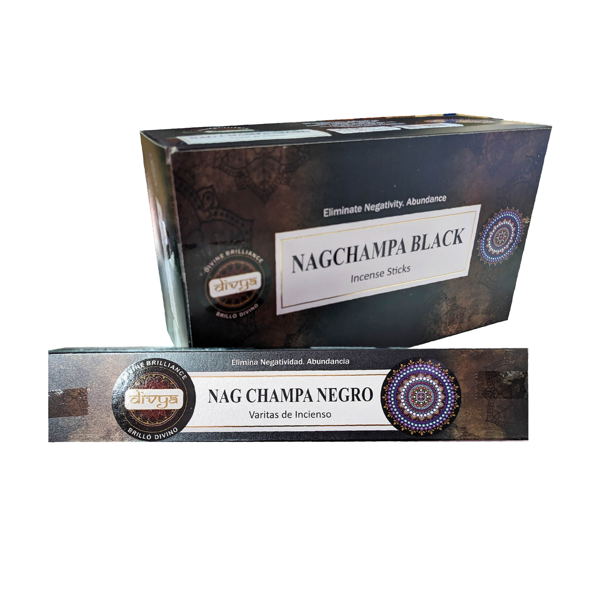 Incienso Nag Champa Black linea Divya 1 Incienso Nag Champa Black linea Divya
