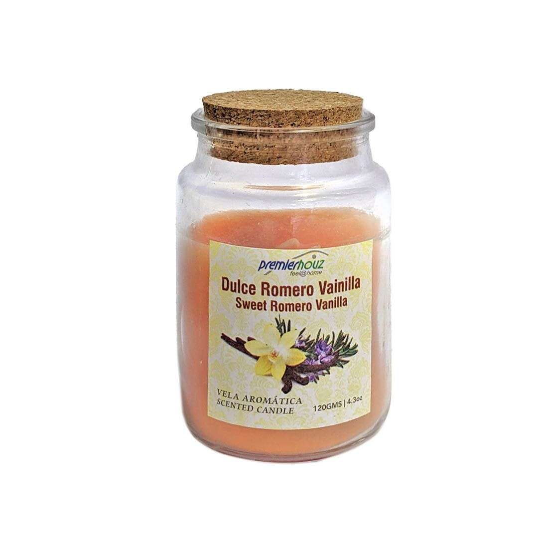 Vela Aromática Dulce Romero Vainilla 120 gramos 1 Vela Aromática Dulce Romero Vainilla 120 gramos