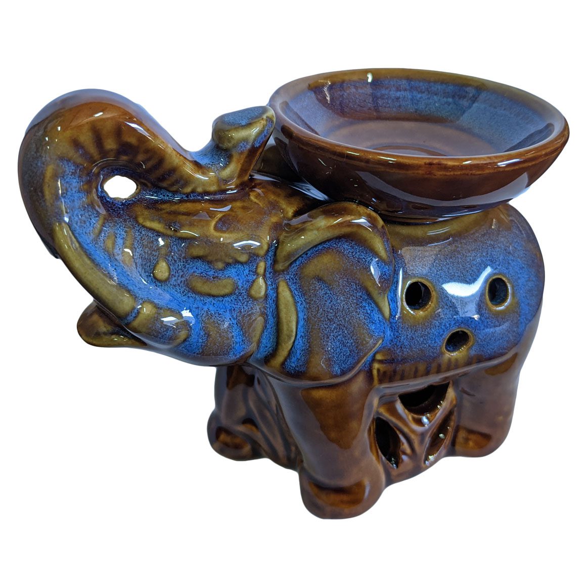 Kit de Aromaterapia difusor Elefante Cafe + 3 aceites Surtidos +5 velas 2 Kit de Aromaterapia difusor Elefante Cafe + 3 aceites Surtidos +5 velas - Imagen 2