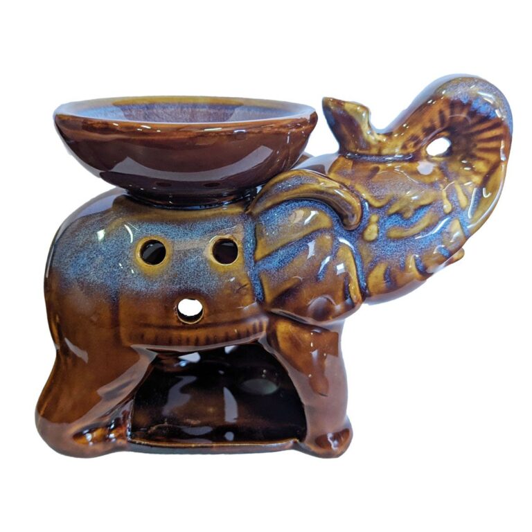 Kit de Aromaterapia difusor Elefante Cafe + 3 aceites Surtidos +5 velas 6 Kit de Aromaterapia difusor Elefante Cafe + 3 aceites Surtidos +5 velas