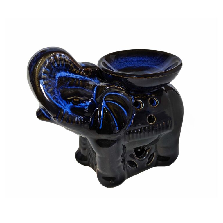 Kit de Aromaterapia difusor Elefante negro azul + 3 aceites Surtidos +5 velas 5 Kit de Aromaterapia difusor Elefante negro azul + 3 aceites Surtidos +5 velas