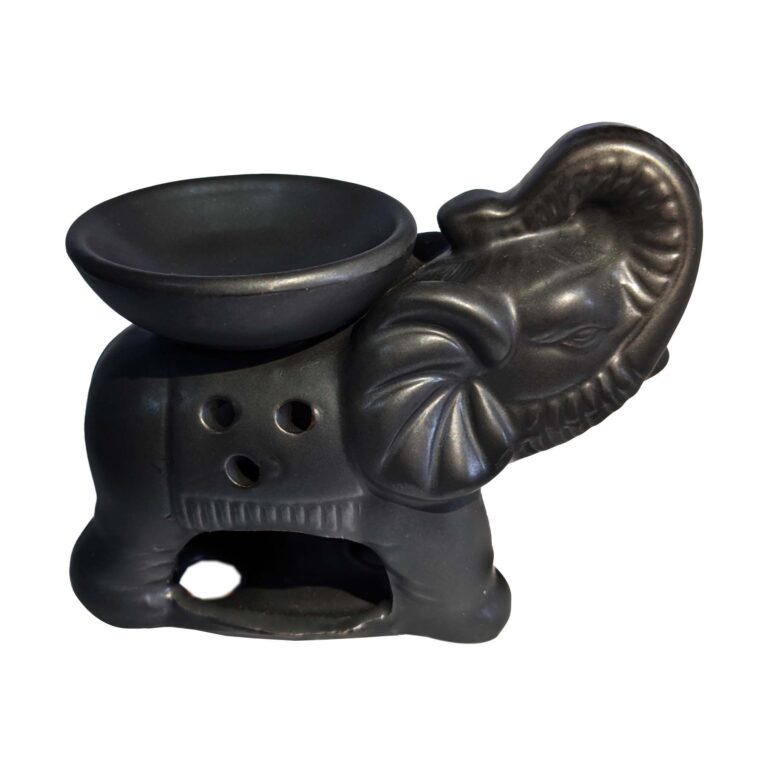 Kit de Aromaterapia difusor Elefante negro + 3 aceites Surtidos +5 velas 5 Kit de Aromaterapia difusor Elefante negro + 3 aceites Surtidos +5 velas