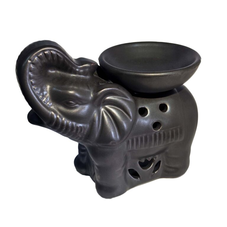Kit de Aromaterapia difusor Elefante negro + 3 aceites Surtidos +5 velas 6 Kit de Aromaterapia difusor Elefante negro + 3 aceites Surtidos +5 velas