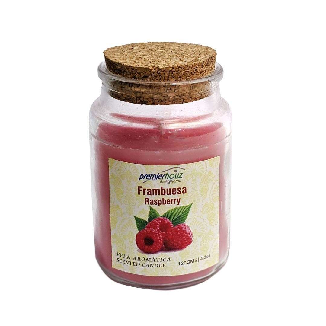 Vela Aromática Frambuesa 120 gramos 1 Vela Aromática Frambuesa 120 gramos