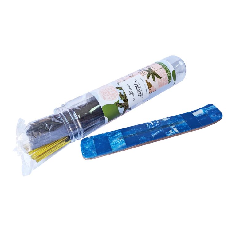 Set Cilindro Freshia & White Birch + porta incienso 3 Set Cilindro Freshia & White Birch + porta incienso