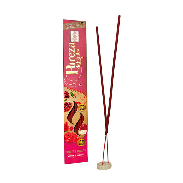 Incienso Jumbo Frutas Rojas SAGA + Porta incienso