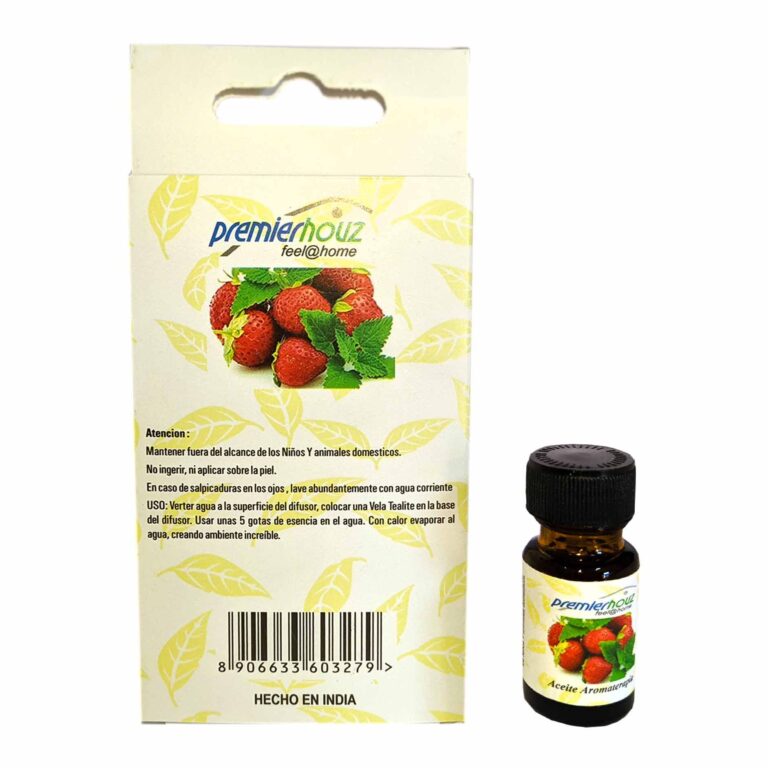 Frutilla Menta. Aceite Aromaterapia Premierhouz 10ml 4 Frutilla Menta. Aceite Aromaterapia Premierhouz 10ml
