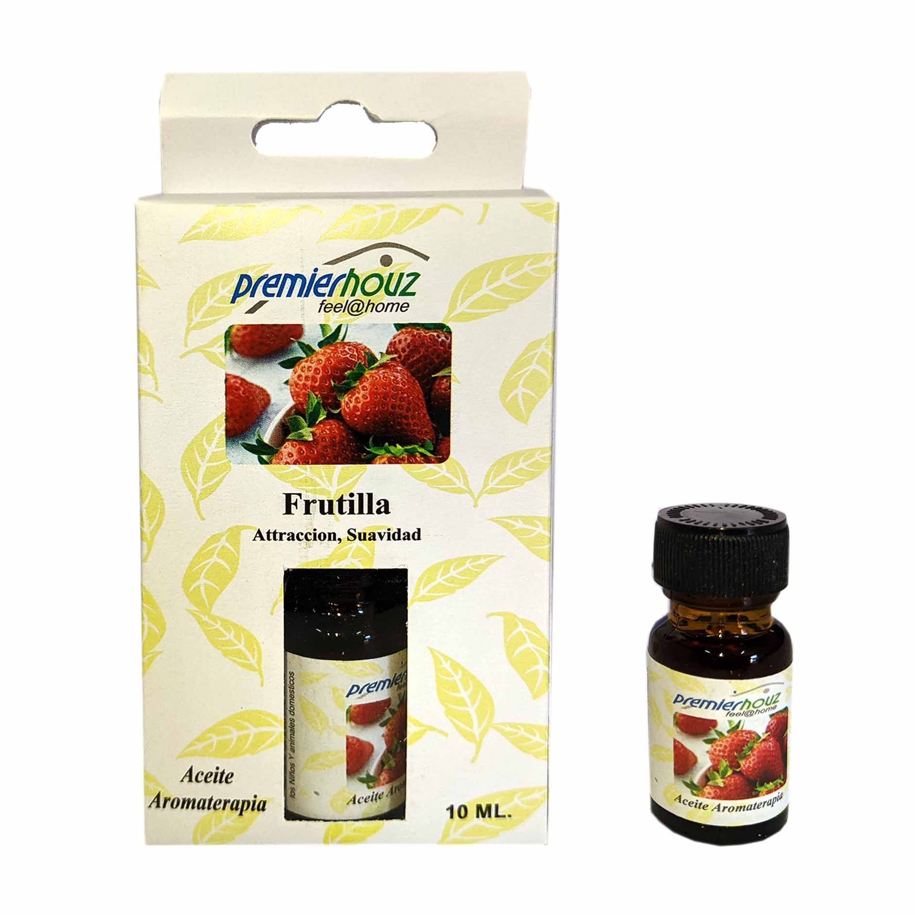 Frutilla . Aceite Aromaterapia Premierhouz 10ml 1 Frutilla . Aceite Aromaterapia Premierhouz 10ml