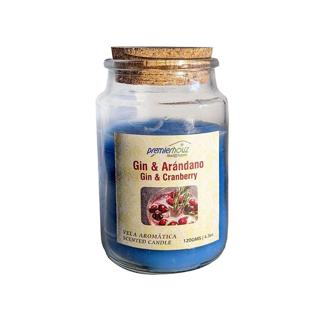 Vela Aromática Gin y Arándano 120 gramos 1 Vela Aromática Gin y Arándano 120 gramos