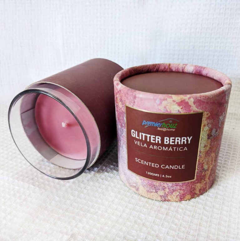 Vela Aromática Glitter Berry 120 gramos (Sin borla) 3 Vela Aromática Glitter Berry 120 gramos (Sin borla)