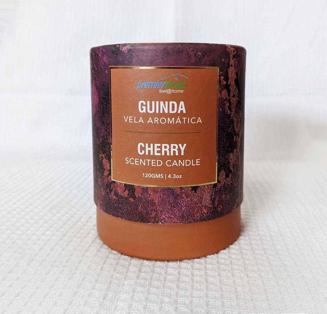 Vela Aromática Guinda 120 gramos (Sin borla) 2 Vela Aromática Guinda 120 gramos (Sin borla) - Imagen 2
