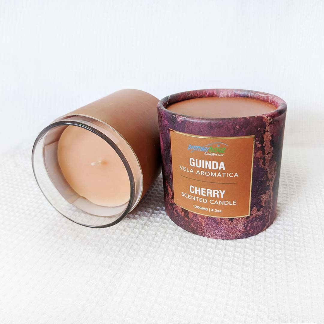 Vela Aromática Guinda 120 gramos (Sin borla) 1 Vela Aromática Guinda 120 gramos (Sin borla)