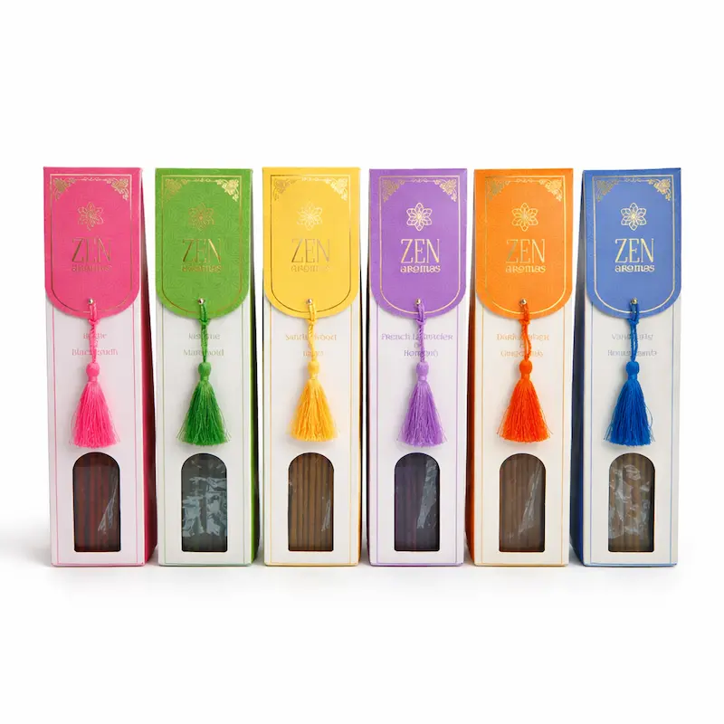 Incienso pouch linea Zen Pack 6 surtidos 1 Incienso pouch linea Zen Pack 6 surtidos