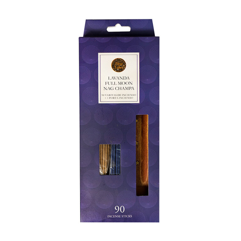 Set Incienso Lavanda + porta incienso Desi Vibes 3 Set Incienso Lavanda + porta incienso Desi Vibes