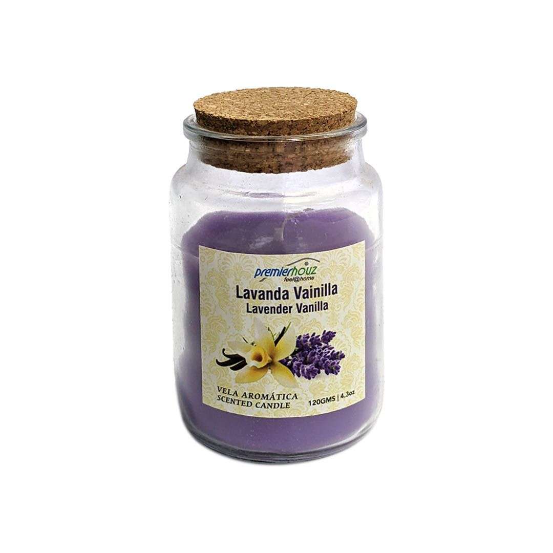 Vela Aromática Lavanda Vainilla 120 gramos 1 Vela Aromática Lavanda Vainilla 120 gramos