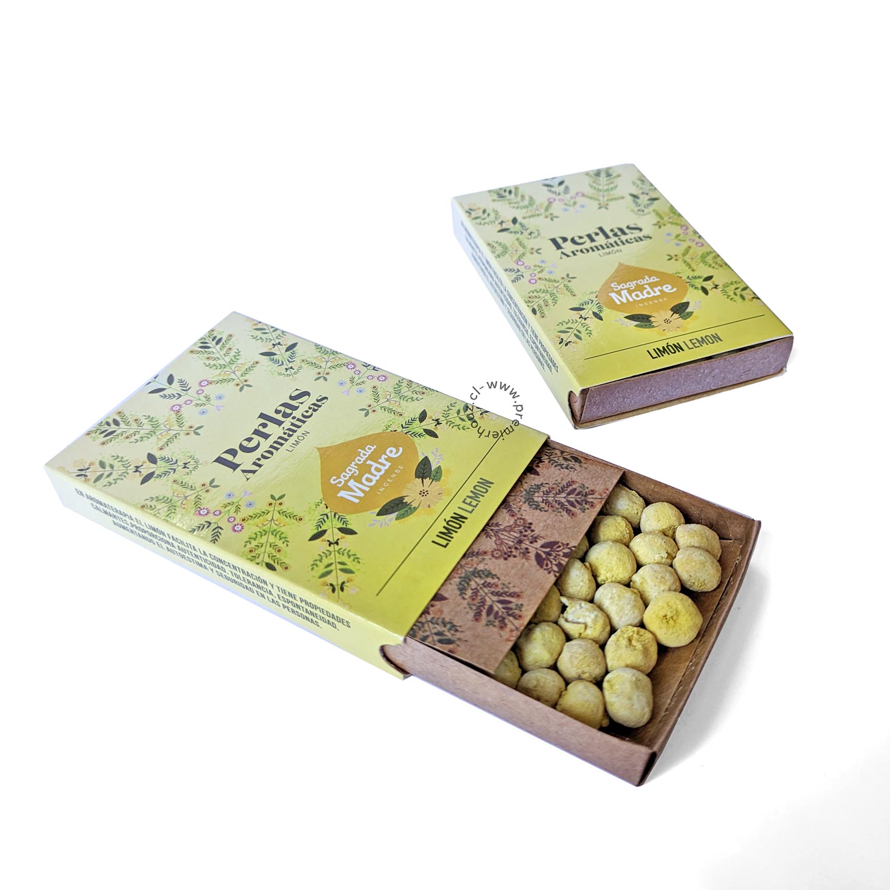 Perlas aroma Limón Sagrada Madre 1 Perlas aroma Limón Sagrada Madre