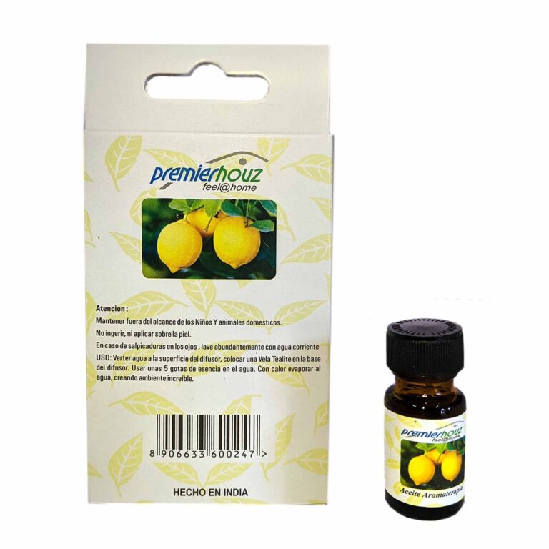Limón. Aceite Aromaterapia Premierhouz 10ml 4 Limón. Aceite Aromaterapia Premierhouz 10ml