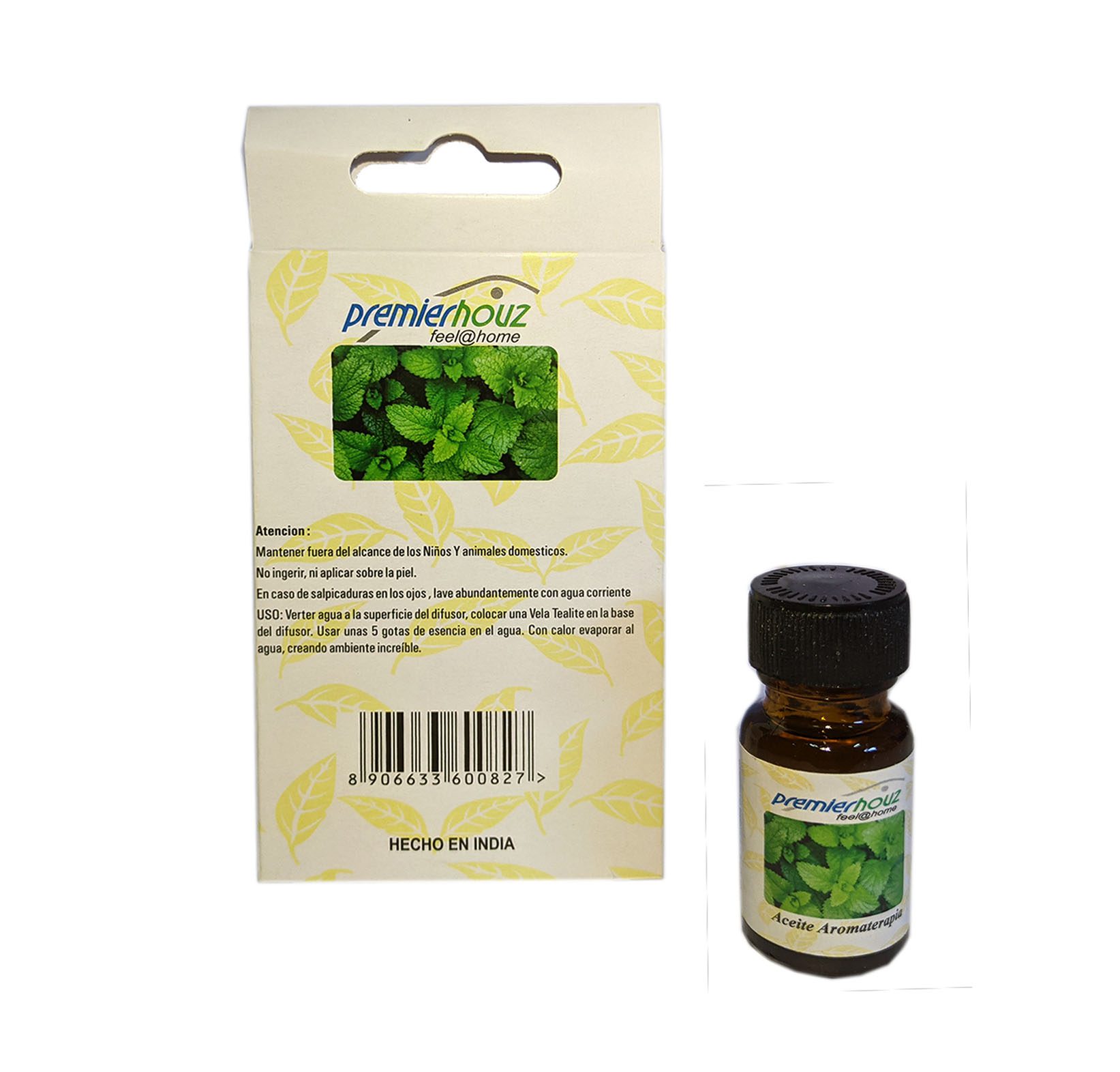 Aceite Melisa Aromaterapia Premierhouz 10ml 2 Aceite Melisa Aromaterapia Premierhouz 10ml - Imagen 2