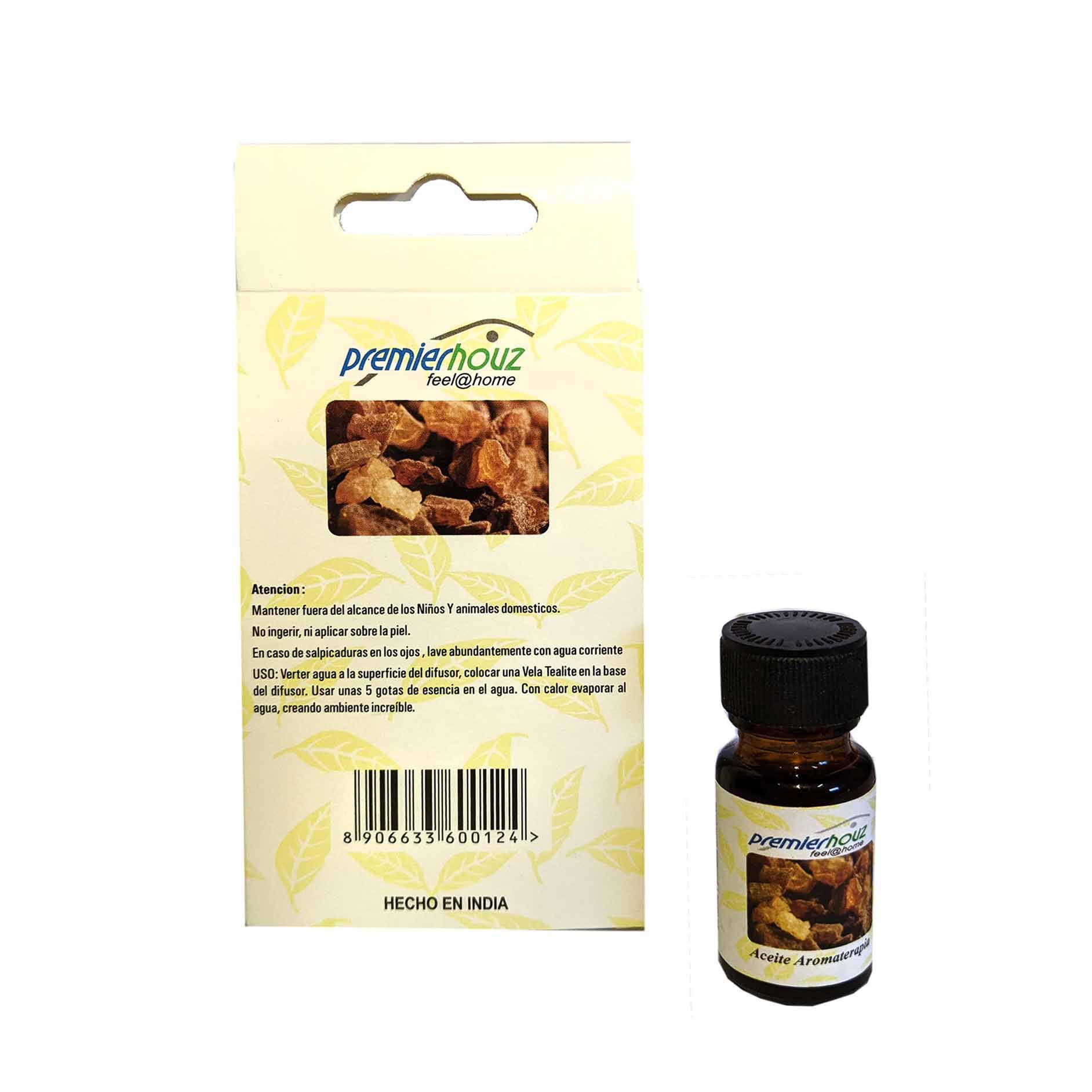 Mirra Aceite Aromaterapia Premierhouz 10ml 2 Mirra Aceite Aromaterapia Premierhouz 10ml - Imagen 2