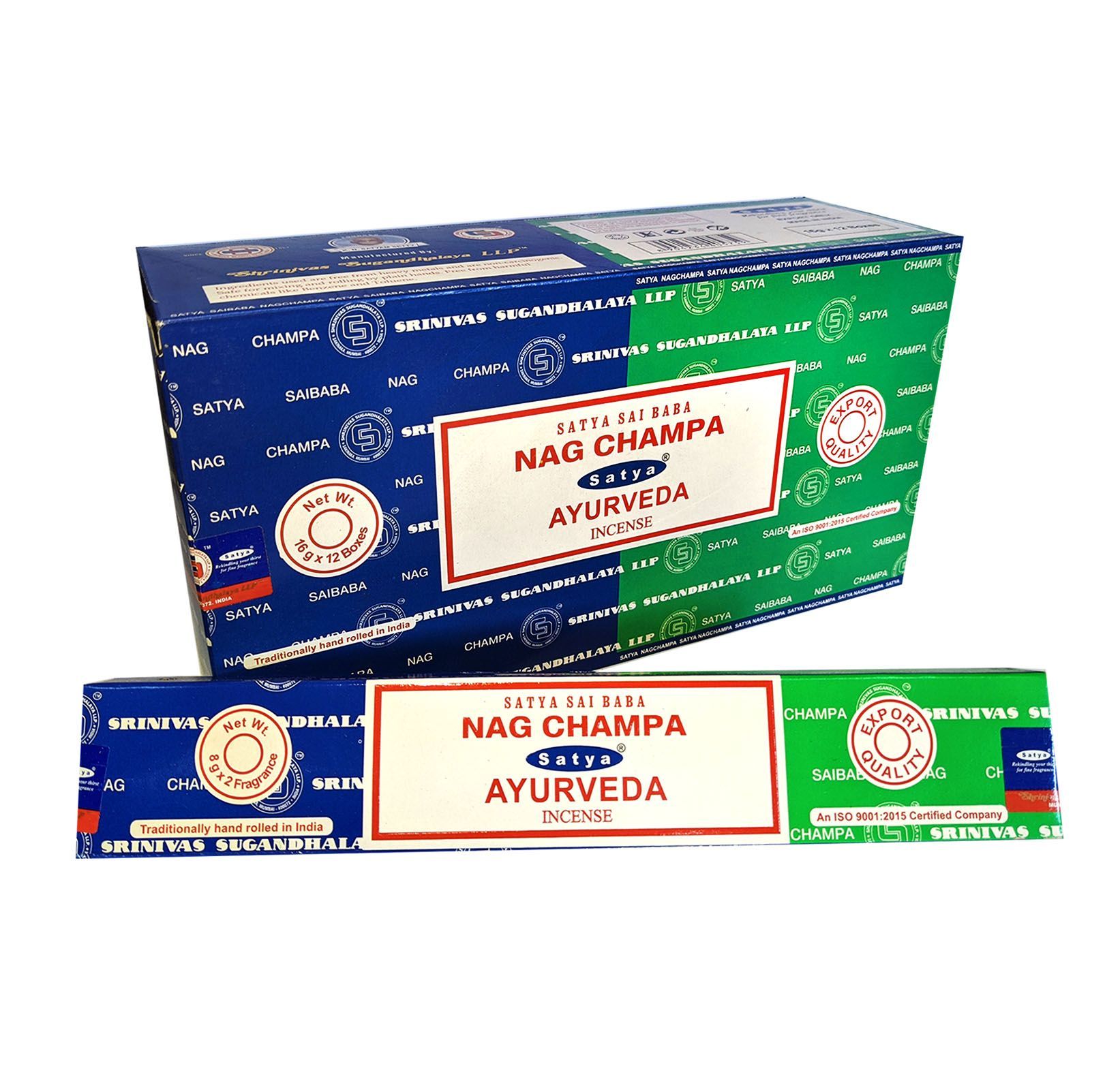 Incienso Nag Champa + Ayurveda 1 Incienso Nag Champa + Ayurveda