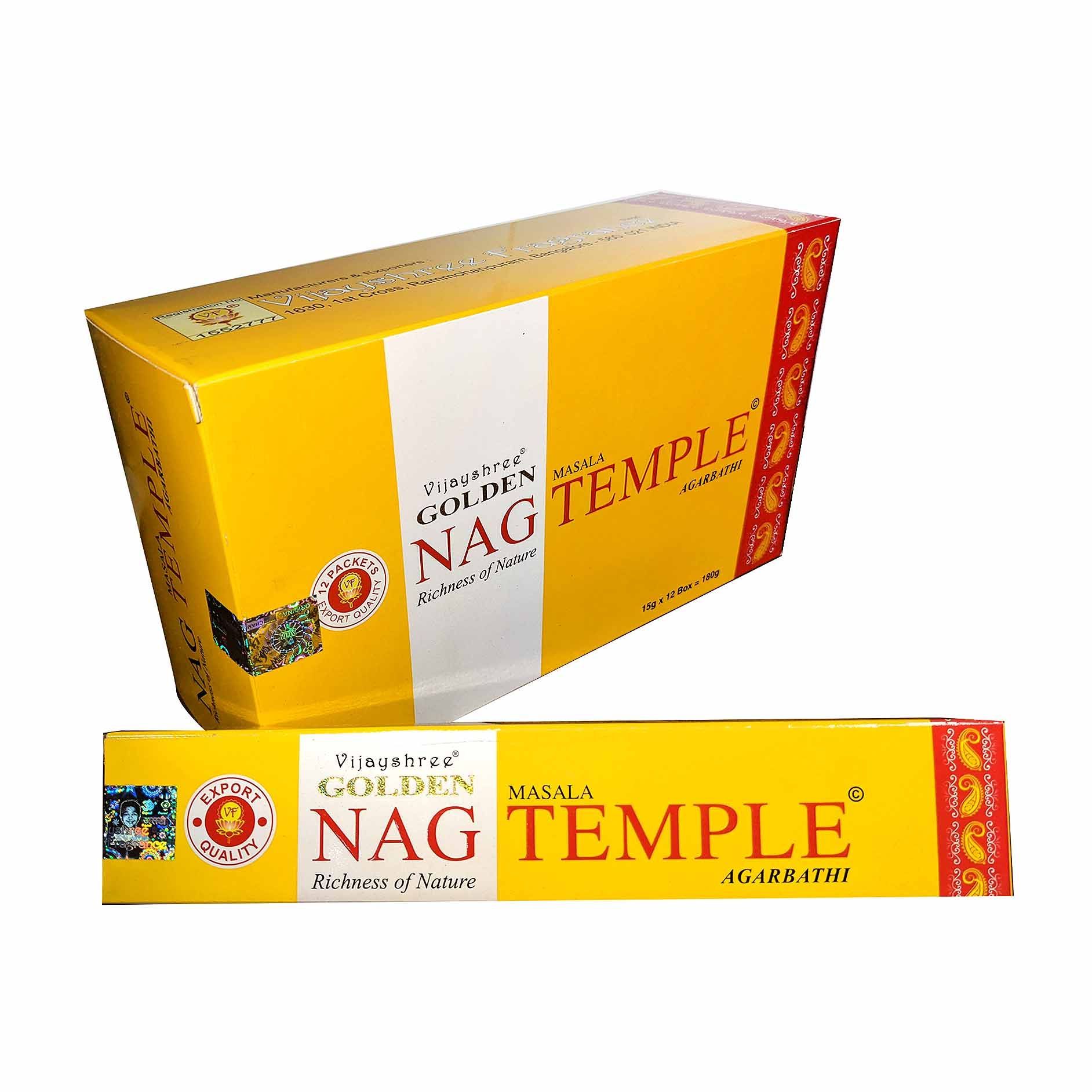 Incienso Golden Nag Temple 1 Incienso Golden Nag Temple