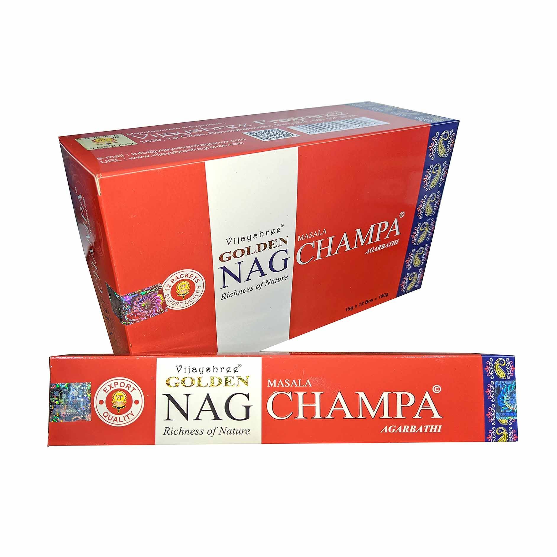 Incienso Golden Nag Champa Rojo 1 Incienso Golden Nag Champa Rojo
