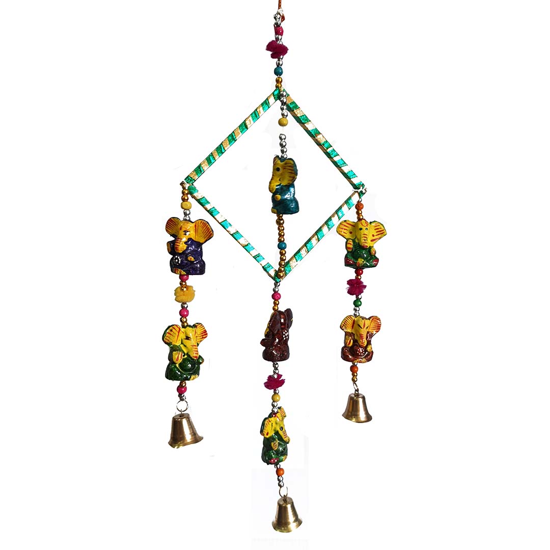 Colgante decorativo de rombo de Ganesha pl-18 1 Colgante decorativo de rombo de Ganesha pl-18