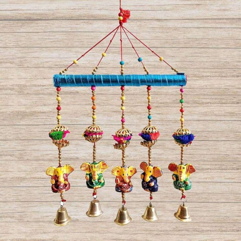 Colgante decorativo de ganesh con base azul pl-26 3 Colgante decorativo de ganesh con base azul pl-26