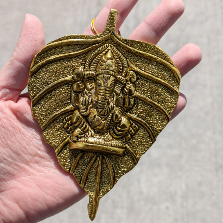Adorno Ganesh Hindu para colgar Figura 12cm 3 Adorno Ganesh Hindu para colgar Figura 12cm