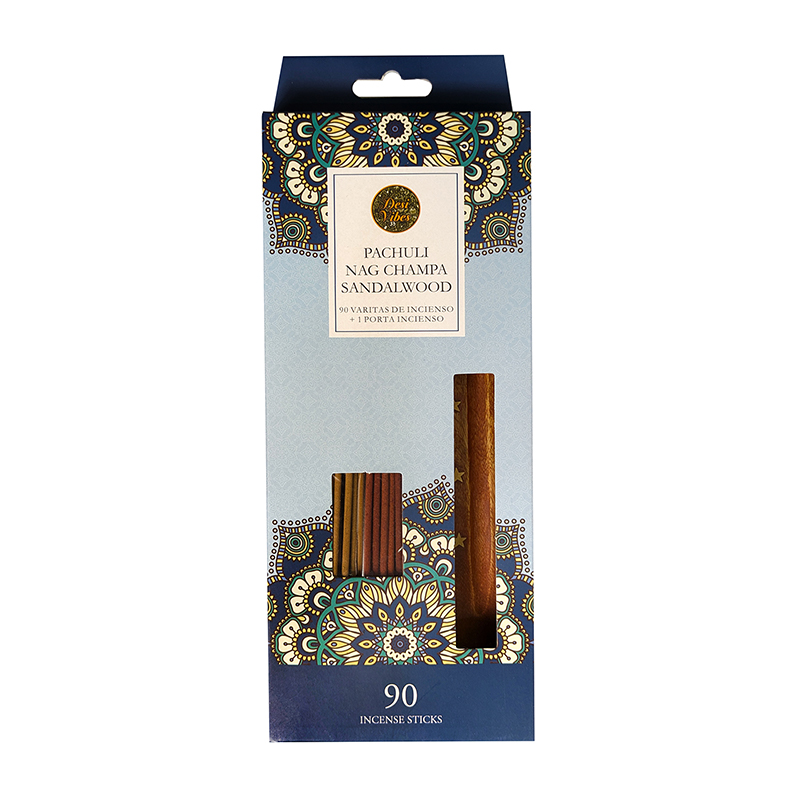 Set Incienso Pachuli + porta incienso Desi Vibes 1 Set Incienso Pachuli + porta incienso Desi Vibes
