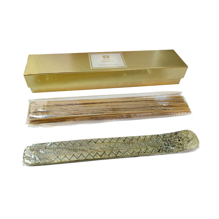 Pack Incienso Gold Jasmine + tabla porta incienso 3 Pack Incienso Gold Jasmine + tabla porta incienso