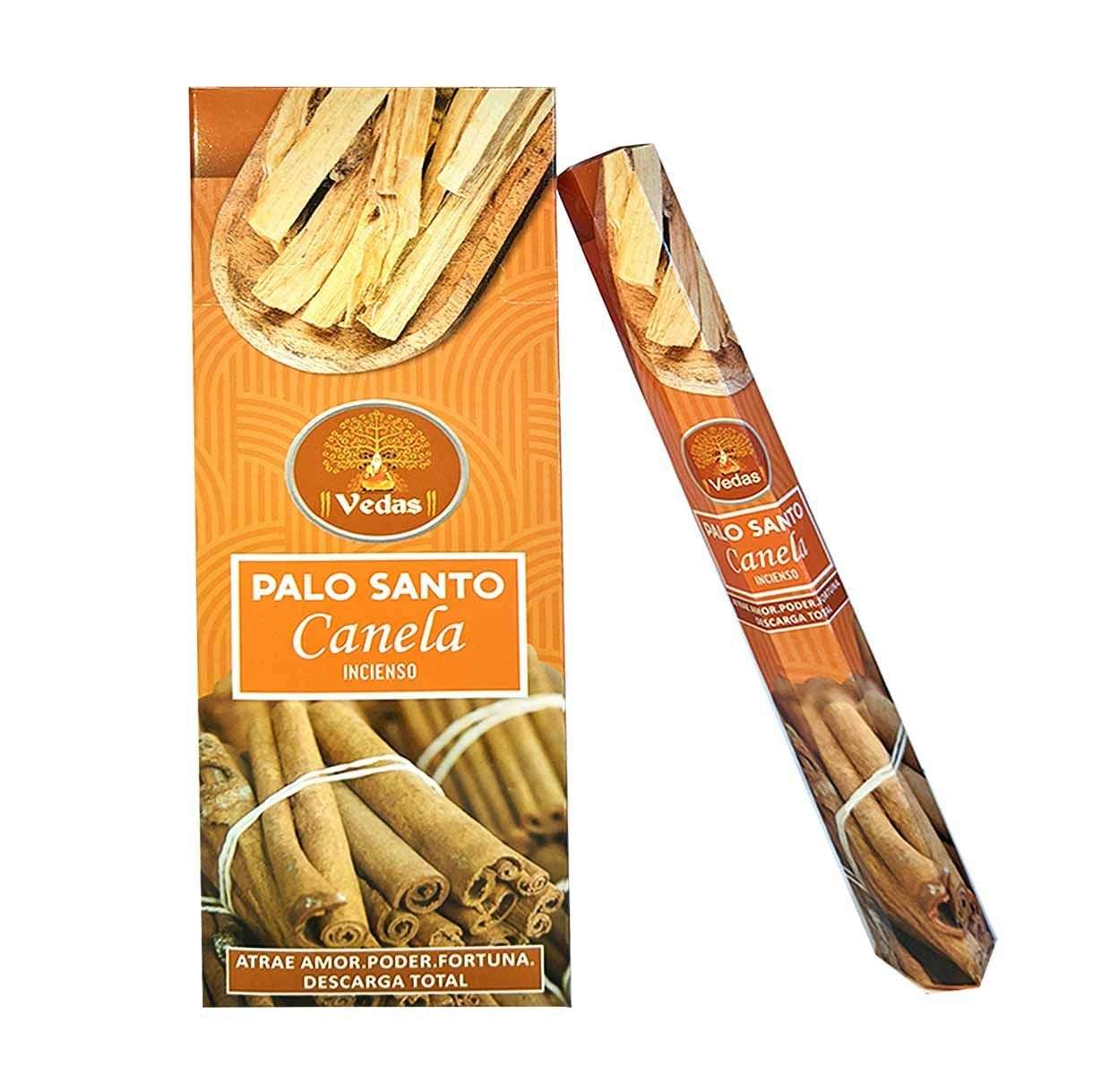 Incienso Palo Santo Canela Hex VEDAS 1 Incienso Palo Santo Canela Hex VEDAS