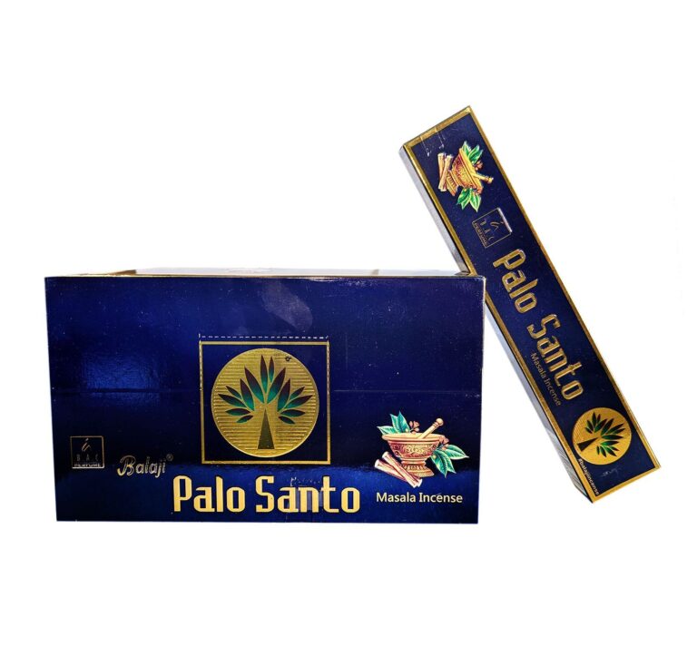 Incienso Palo Santo premium de Balaji